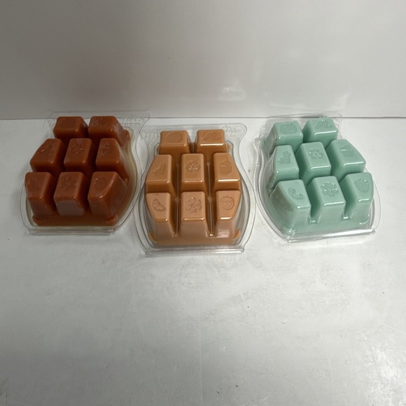 scentsy wax bars bundle MIXED LOTx3 VanillaCinnamonMaple, Southern Sweet Tea + 1 - Picture 5 of 5